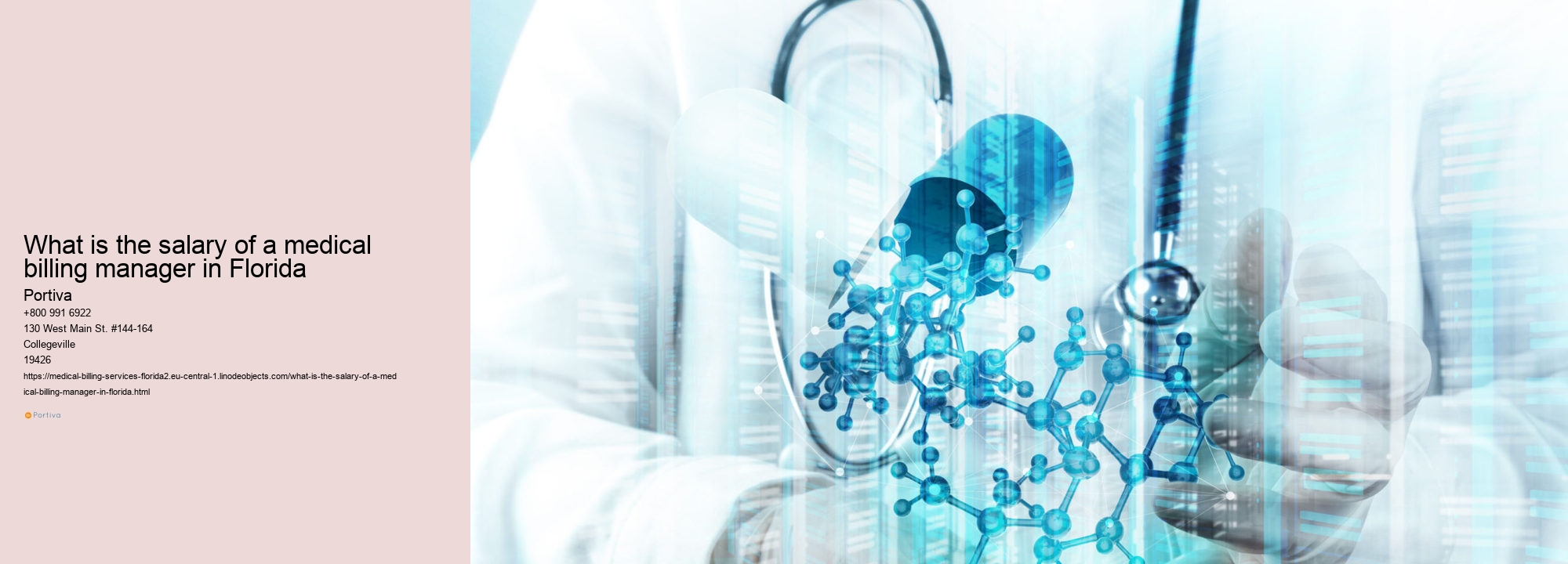 What is the salary of a medical billing manager in Florida